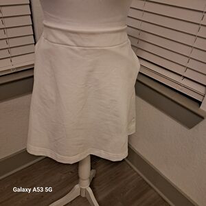 adidas Women's White A-Line Skirt